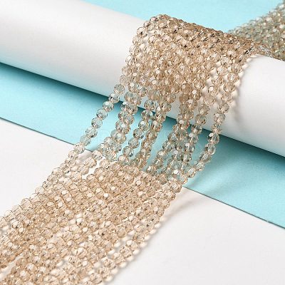 Transparent Glass Beads EGLA-A035-T4mm-D22-1