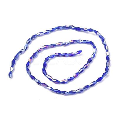 Opaque Glass Beads Strands GLAA-P001-04A-05-1