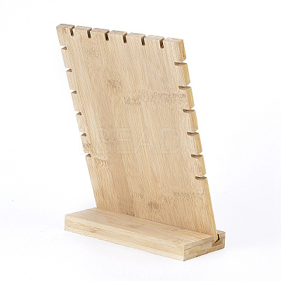 Bamboo Necklace Display Stand NDIS-E022-03-1