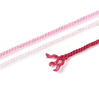 27M Segment Dyed Round Polyester Twisted Cords OCOR-N009-02A-18-1