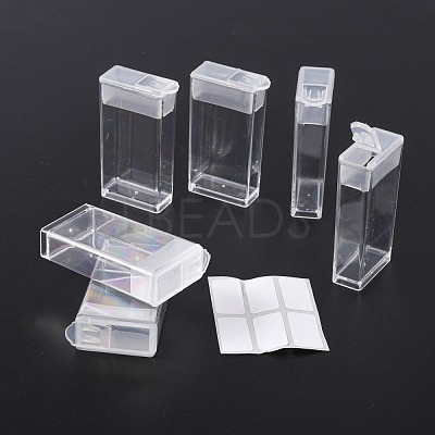 Plastic Bead Containers X-CON-R010-01-1