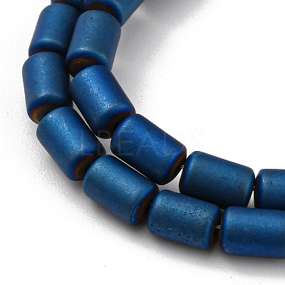 Electroplated Synthetic Non-magnetic Hematite Beads Strands G-Z032-I02-10E-1