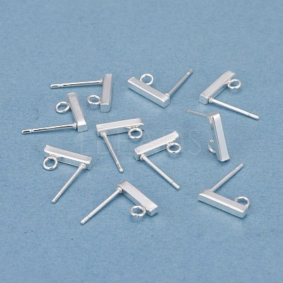 304 Stainless Steel Stud Earring Findings X-STAS-G224-21S-03-1