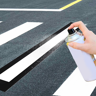 Rectangle PVC Hollow Out Painting Stencils TOOL-WH0155-67-1
