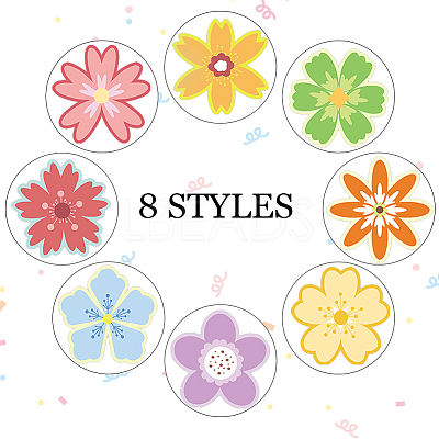 1Roll Self Adhesive Paper Sealing Stickers DIY-SP0005-93-1