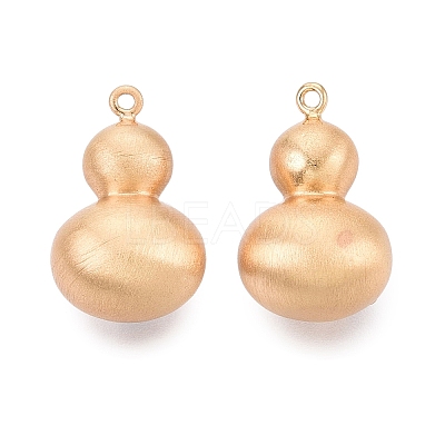 Brass Twister Clasps KK-Q074-14G-1