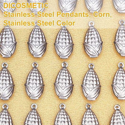 316 Surgical Stainless Steel Pendants STAS-DC0007-71-1