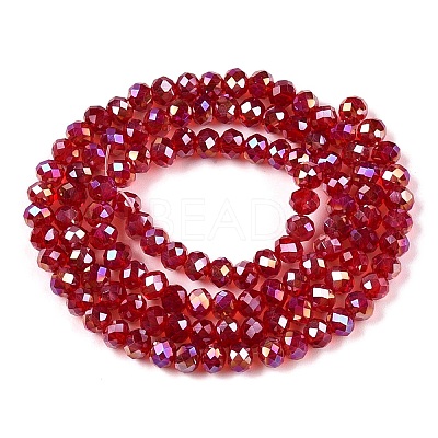 Electroplate Glass Beads Strands LS-EGLA-A044-T3mm-B01-1