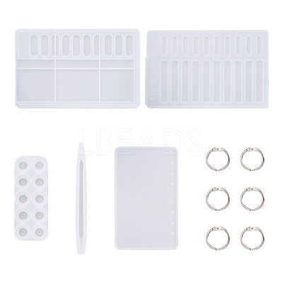 DIY Notebook & Pen Silicone Molds DIY-FW0001-07-1