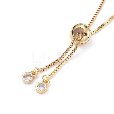 Adjustable Brass Slider Bracelets BJEW-JB05182-1