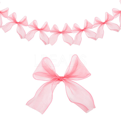 1Pc Polyester Bowknot Hanging Banners FEPA-CP0001-03-1