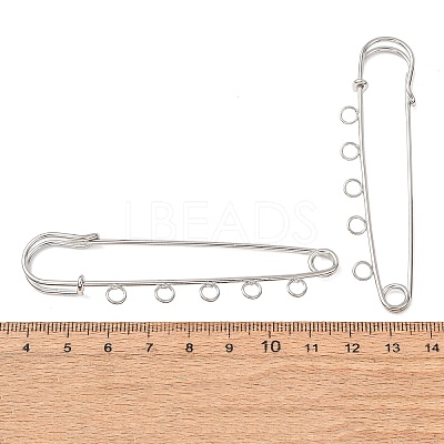 Iron Safety Pins Brooch Findings RN-CBAB9AC-03P-1