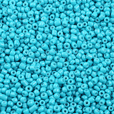 Baking Paint Glass Seed Beads SEED-US0003-3mm-K10-1
