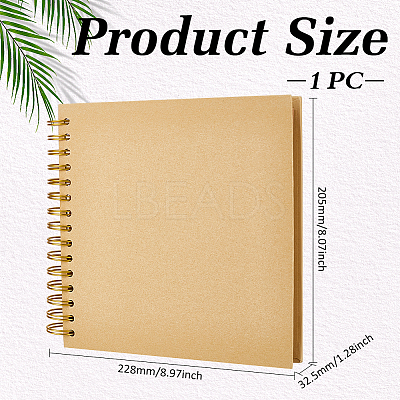 DIY Paper Scrapbook Photo Album DIY-WH0671-261A-1