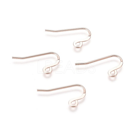 304 Stainless Steel French Earring Hooks STAS-H436-07RG-1