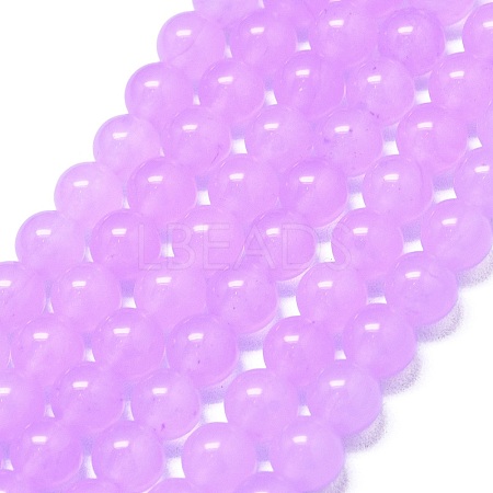 Natural Malaysia Jade Beads Strands G-L645-C01-4mm-08-1