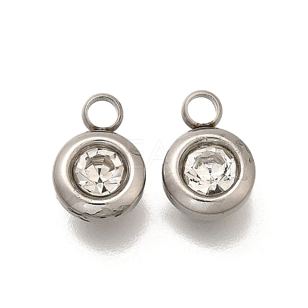 201 Stainless Steel Charms STAS-F311-06P-02-1