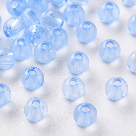 Transparent Acrylic Beads MACR-S370-A6mm-749-1