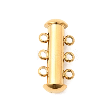 304 Stainless Steel Slide Lock Clasps STAS-F350-01B-G-1