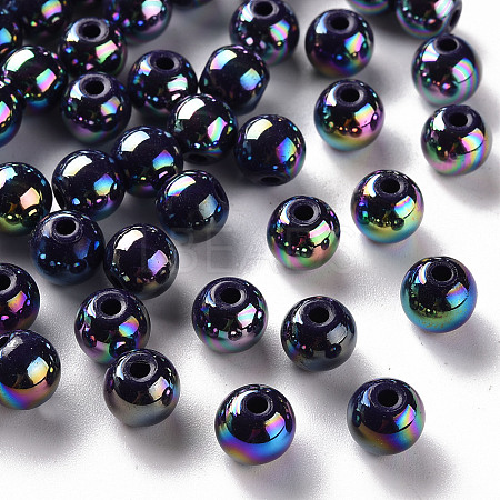 Opaque Acrylic Beads MACR-S370-D8mm-A19-1