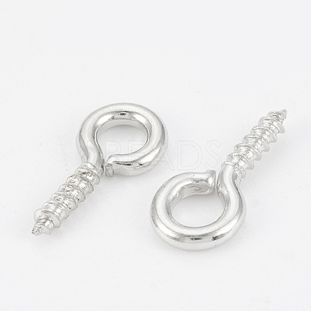 Iron Screw Eye Pin Peg Bails IFIN-S699-01B-P-NF-1