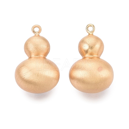 Brass Twister Clasps KK-Q074-14G-1