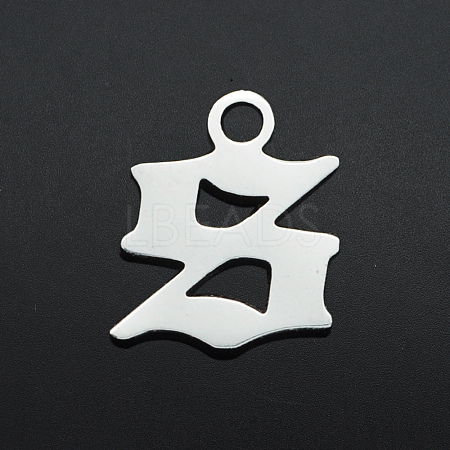 Non-Tarnish 201 Stainless Steel Charms STAS-S105-JA569-S-1