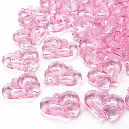 Transparent Acrylic Beads TACR-S154-57B-903-1