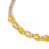 7Pcs Natural Gemstone Braided Beaded Bracelets BJEW-JB11420-5
