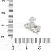 Brass Micro Pave Cubic Zirconia Pendants LS-ZIRC-P122-03C-P-3