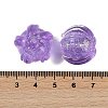Handmade Gold Foil Lampwork Glass Beads FOIL-K003-03B-3
