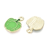 Alloy Enamel Pendants ENAM-Q003-02B-G-2