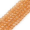 Glass Beads Strands EGLA-A044-T4mm-D23-1