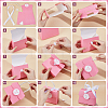 Rectangle Paper Gift Bags with Hole Imitation Pearl Handle CON-WH0110-019A-3