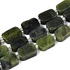 Natural Canadian Jade Beads Strands G-C098-A37-01-4