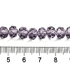 Transparent Baking Paint Glass Beads X1-DGLA-A034-T8mm-D07-4