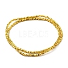 Electroplated Non-magnetic Synthetic Hematite Beads Strands G-G849-05G-2