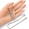 2Pcs Brass European Style Bracelets For Jewelry Making KK-YW0001-55-4