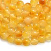 Natural Malaysia Jade Beads Strands G-L645-C01-8mm-27-4