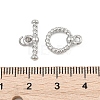 SHEGRACE Brass Toggle Clasps XGR0121P-156P-3