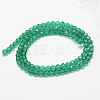 Transparent Glass Bead Strands GLAA-G013-8mm-52-2