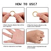 8Pcs 8 Sizes Plastic Invisible Ring Size Adjuster X-TOOL-H005-01-3