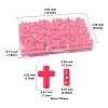 200Pcs Opaque Acrylic Beads SACR-FS0001-39E-4