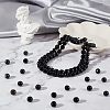 2 Strands Natural Golden Sheen Obsidian Beads Strands G-OC0003-52-5