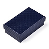 Rhombus Textured Cardboard Jewelry Boxes CBOX-T006-02B-3