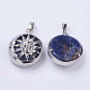 Natural & Synthetic Mixed Stone Pendants G-K234-C-3
