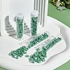 520Pcs 2 Style 2-Hole Glass Seed Beads SEED-NB0001-72B-7