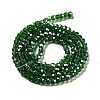 Electroplate Transparent Glass Beads Strands EGLA-A035-T3mm-A11-2