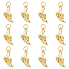 12Pcs Brass Pendants KK-HY0003-23-1