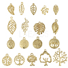  36pcs 18 styles Rack Plating Alloy Pendants FIND-TA0003-01-3